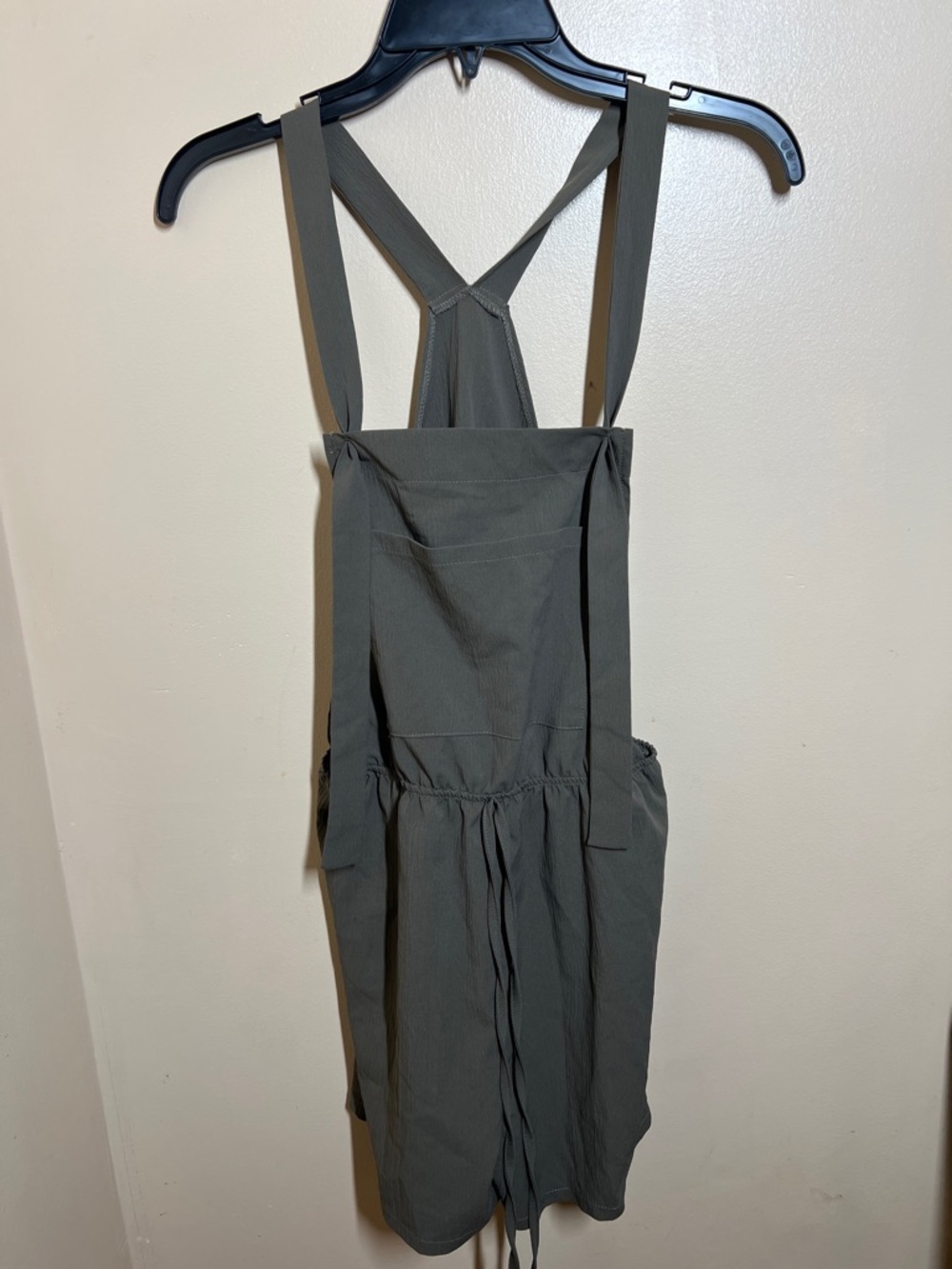 SHEIN Olive Utility Crossback jumper